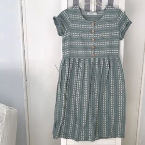 Little Cottonwood Mama dress blue floral